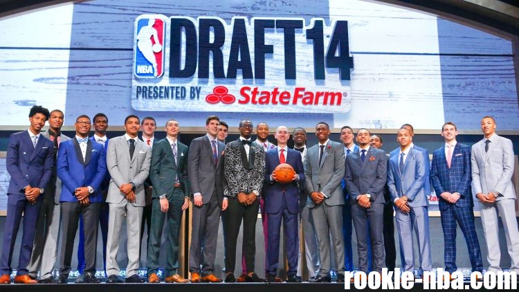 2014年NBA选秀大会现场合影