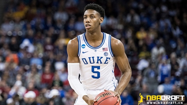 2019年NBA选秀热门球员：RJ-巴雷特(RJ Barrett)